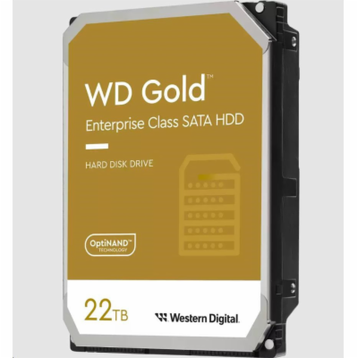 WD GOLD WD221KRYZ 22TB SATA/ 6Gb/s 512MB cache 7200 ot., ...