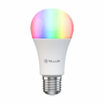 Tellur WiFi Smart žárovka E27, 9 W, RGB bílé provedení, t...