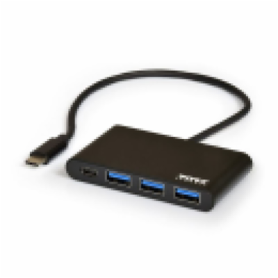 Port Designs 900122 PORT CONNECT USB-C HUB, 3x USB 3.0 + ...