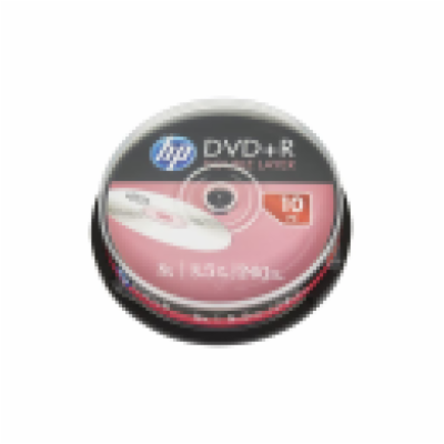 1/2 HP DVD+R 8,5GB 8x, cakebox, 10ks (DRE00060-3) DVD+R H...