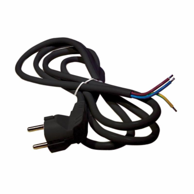 Flexo šňůra PVC 3x1,0mm 2m černá EMOS S18312