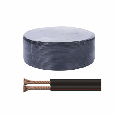 Dvojlinka ECO 2x0,75mm2 černo/rudá EMOS S8273 100m