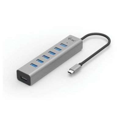 i-tec USB-C nabíjecí HUB Metal/ 7 portů/ USB-A 3.2 Gen 1/...