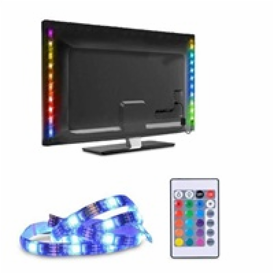 Solight LED RGB pásek pro TV, 2x 50cm, USB, vypínač, dálk...