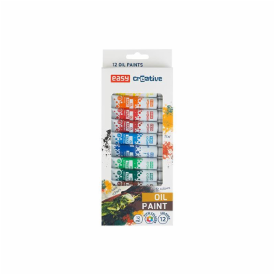 Barvy olejové EASY Creative 12ks 12ml