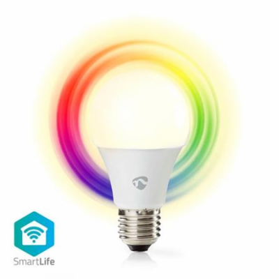 Nedis SmartLife chytrá LED žárovka E27 9W 806lm barevná +...