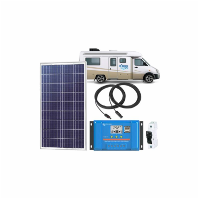 Solární sestava Karavan Victron Energy 130Wp  (PWM)