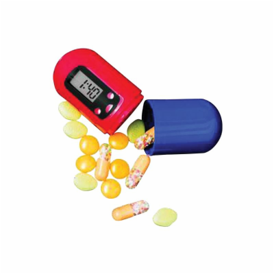 Zásobník na léky PB01 s časovačem a alarmem