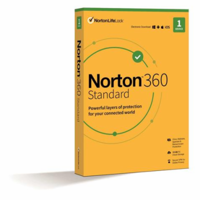 Norton 360 STANDARD 10GB + VPN 1 lic. 1 lic. 2 roky ESD (...
