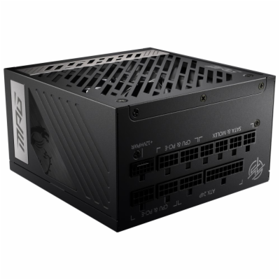 MSI zdroj MPG A850G PCIE5/ 850W/ ATX3.1/ akt. PFC/ 10 let...