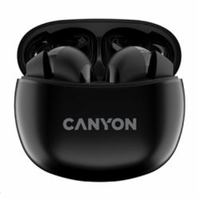CANYON TWS-5 BT sluchátka s mikrofonem, BT V5.3 JL 6983D4...