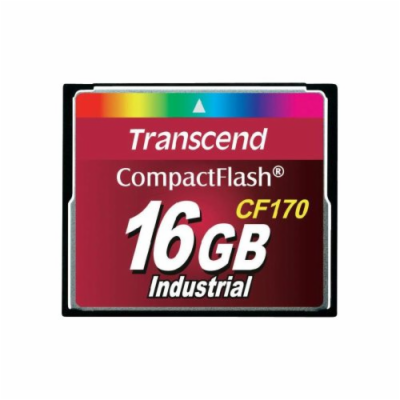 Transcend 16GB TS16GCF170 - INDUSTRIAL CF CARD CF170 pamě...