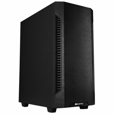 CHIEFTEC skříň AS-01B-OP, mini-ITX, Black, bez zdroje