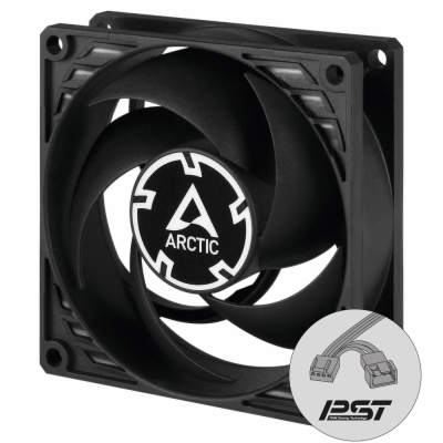 ARCTIC P8 PWM PST CO black ventilátor 80mm / PWM / PST / ...