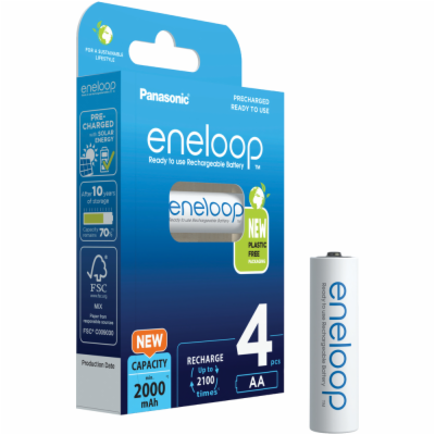 PANASONIC HR6 AA 3MCCE/4BE ENELOOP N, 2000 mAh (Blistr 4ks)