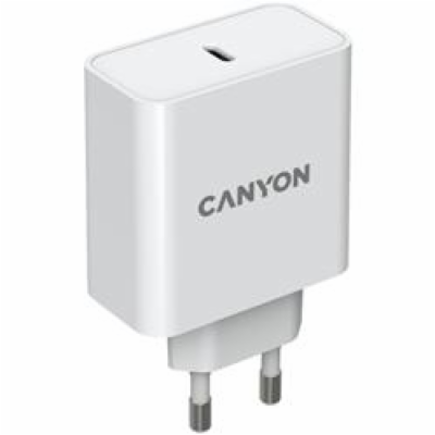 CANYON síťová nabíječka CH-65 (65W) PD, vstup 100-240V, v...