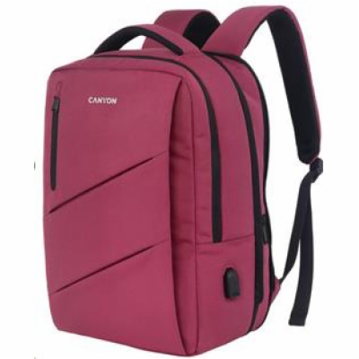 CANYON BPE-5 batoh pro 15.6" ntb, 40 x 30 x 12cm (+6cm), ...