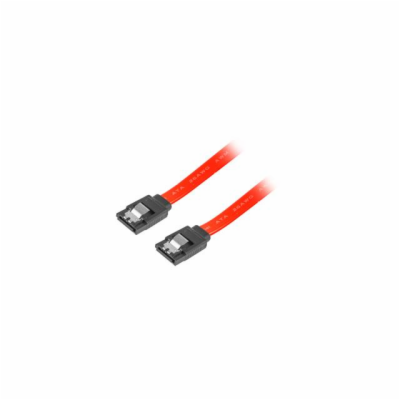 Lanberg SATA II datový kabel (3GB/S) F / F 30cm, kovová z...