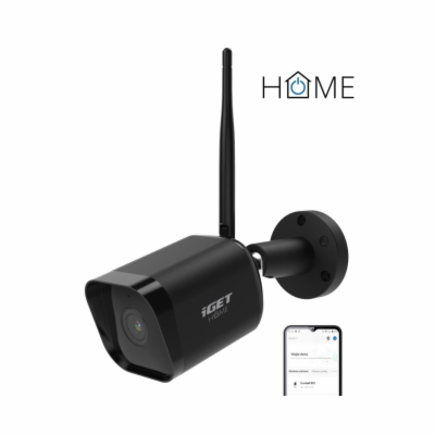 iGET HOME Camera CS6 Black - WiFi IP FullHD 1080p kamera,...