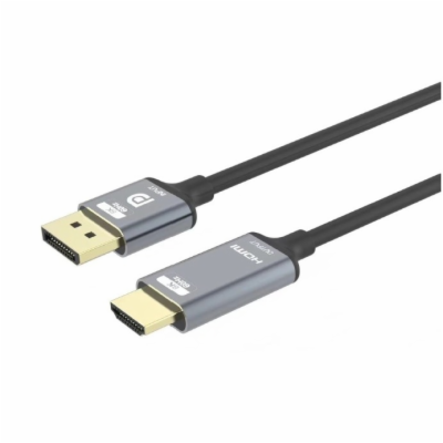PremiumCord kabel DisplayPort 1.4 na HDMI2.1, pro rozliše...
