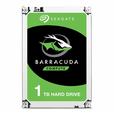 Seagate HDD BarraCuda 3.5" 1TB - 7200rpm/SATA-III/64MB 