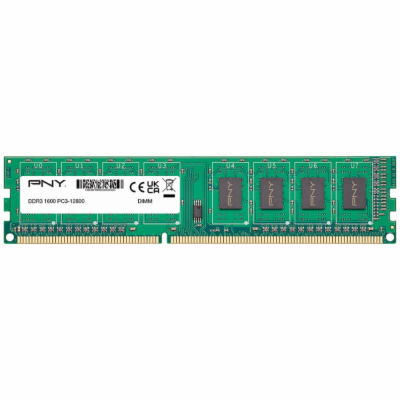 PNY 8GB DDR3 1600MHz / DIMM / CL11 / 1,5V