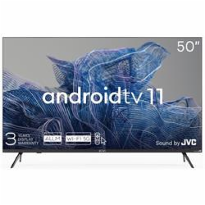 KIVI - 50 , UHD, Android TV 11, Black, 3840x2160, 60 Hz, ...