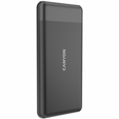 CANYON powerbanka PB-1009B,10 000mAh Li-pol, In USB-C+Lig...