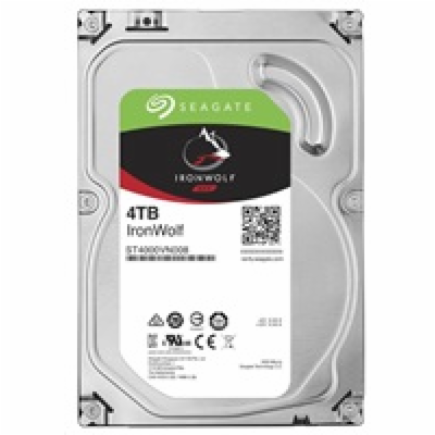 SEAGATE HDD 4TB IRONWOLF (NAS), 3.5", SATAIII, 5400 RPM, ...