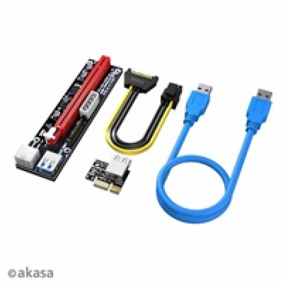AKASA adaptér PCIe Riser Adapter Card for GPU Mining
