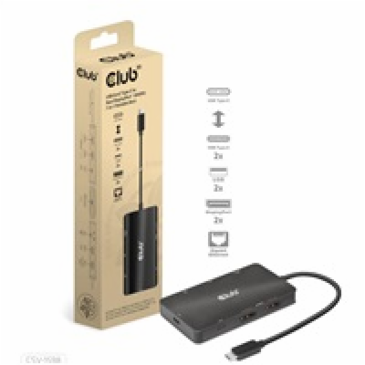 Club3D CSV-1598 Club3D Dokovací stanice USB Gen2 Type-C n...