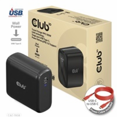 Club3D CAC-1908EU Club3D cestovní nabíječka 100W GAN tech...