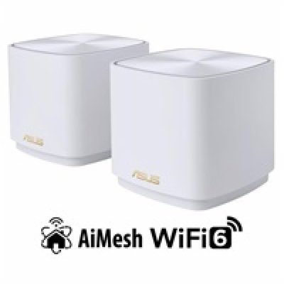 ASUS ZenWiFi XD4 Plus 2-pack white Wireless AX1800 Dual-b...