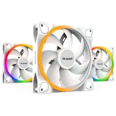 be quiet! Light Wings White 140mm PWM Triple-Pack BL102 B...