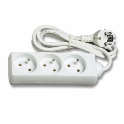Ecolite FX3-10 Prodlužovací přívod 3z. 10m, 3 x 1mm2, bíl...