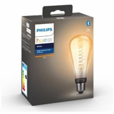 Philips LED Stmívatelná žárovka Hue WHITE FILAMENT ST72 E...