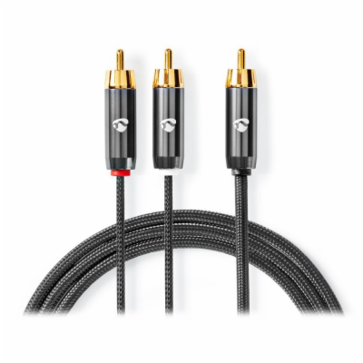 NEDIS PROFIGOLD audio kabel k subwooferu/ RCA zástrčka - ...