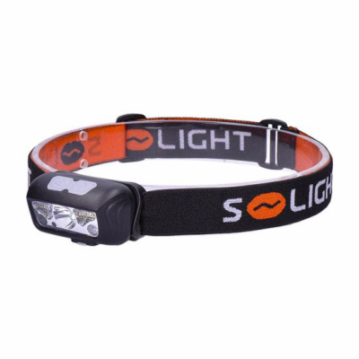 Solight LED čelová nabíjecí svítilna, 150 + 100lm, bílé a...