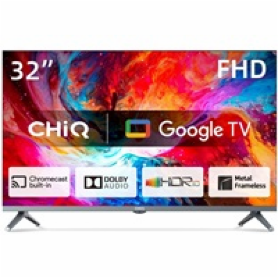 CHiQ L32M8TG TV 32", FHD, smart, Google TV, dbx-tv, Dolby...