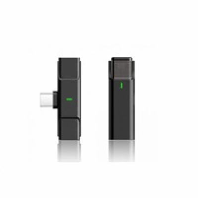 Viking bezdrátový mikrofon s klipem M301, konektor USB-C