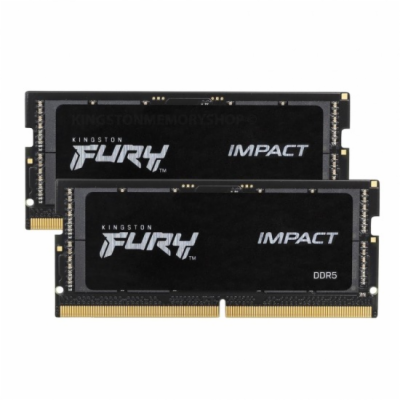 Kingston FURY Impact/SO-DIMM DDR5/32GB/6000MHz/CL38/2x16G...