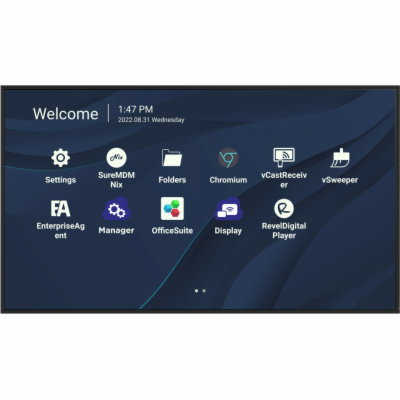 ViewSonic Flat Display CDE7530/75"/24-7 LCD/3840x2160/8ms...