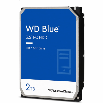 WD Blue 2TB, WD20EARZ WD Blue/2TB/HDD/3.5"/SATA/5400 RPM/2R