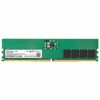Transcend paměť 16GB DDR5 4800 U-DIMM JetRam 1Rx8 2Gx8 CL...