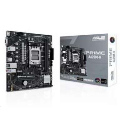 ASUS MB Sc AM5 PRIME A620M-K, AMD A620, 2xDDR5, 1xHDMI, 1...