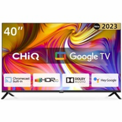 CHiQ L40H7G TV 40", FHD, smart, Google TV, dbx-tv, Dolby ...