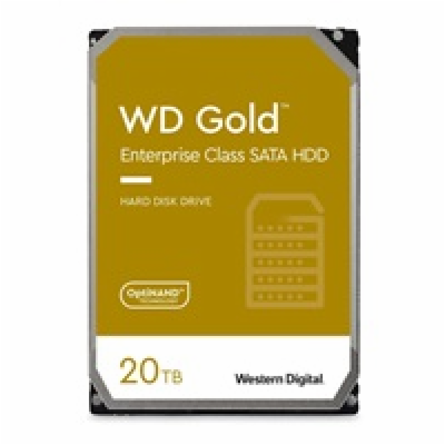 WD Gold Enterprise WD202KRYZ/20TB/3,5”/512MB cache/7200 R...