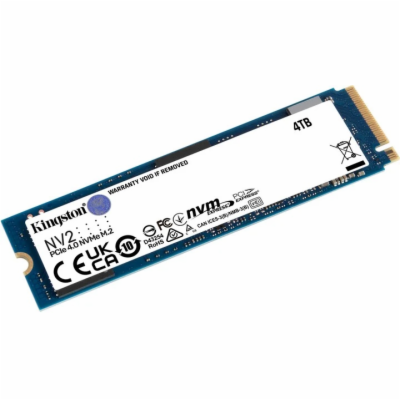 Kingston SSD 4TB (4000GB) NV2 M.2 2280 NVMe™ PCIe Gen (R:...