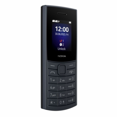 Nokia 110 Dual SIM, 4G, černo-modrá (2023)