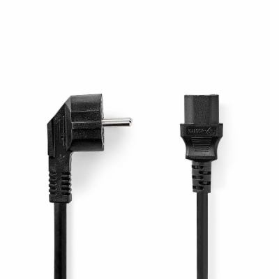 NEDIS napájecí kabel/ Typ F zástrčka - IEC-320-C13/ přímý...